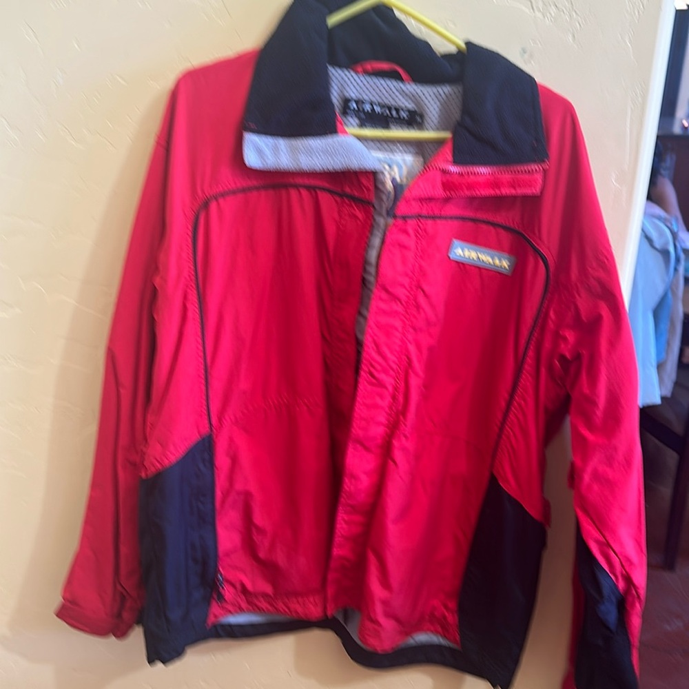 Airwalk Vintage Red and Black Ski Jacket